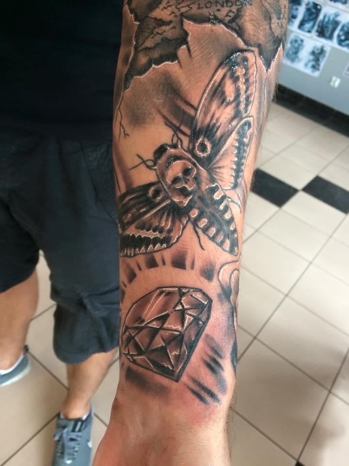 Detal tatuażu
